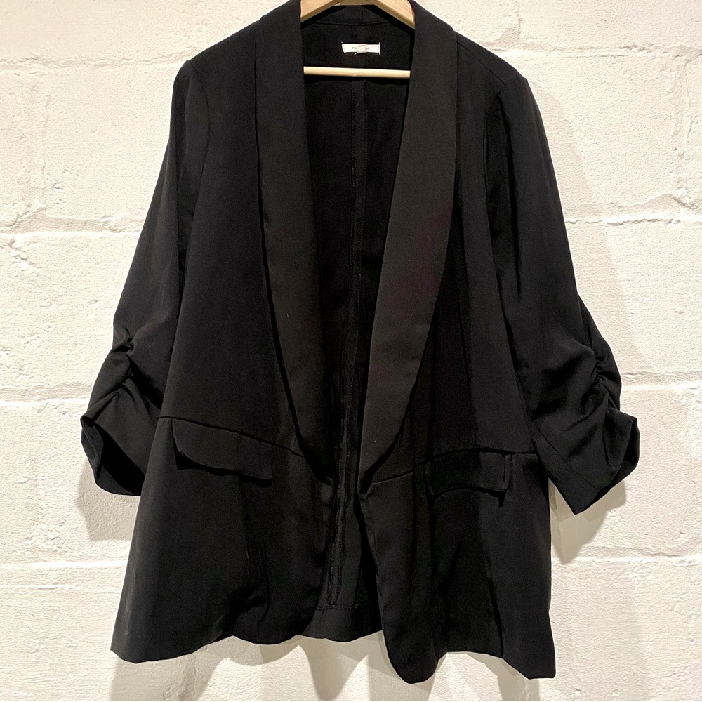 Maurices Plus Size Black Blazer - 1X